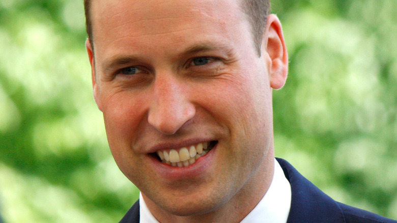 Prince William smiling