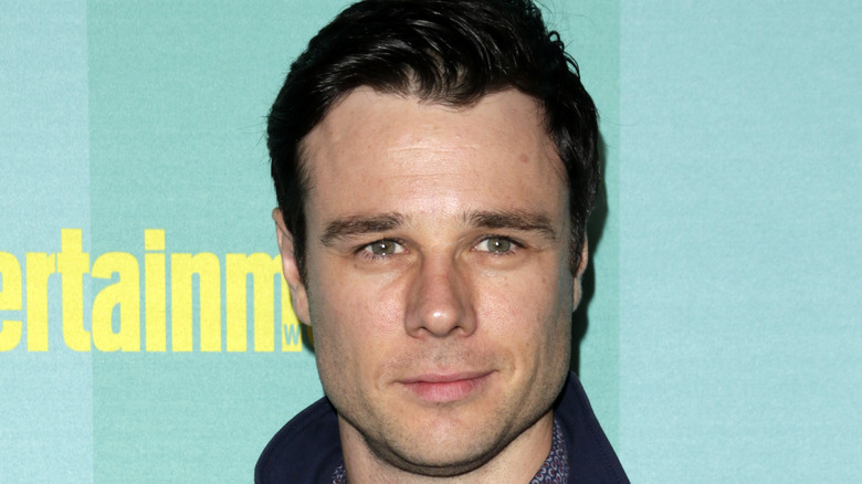 Rupert Evans smiling