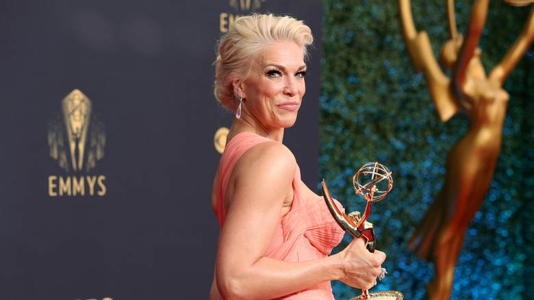 Hannah Waddingham and her Emmy