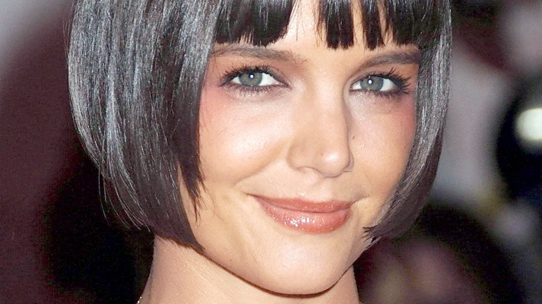 Katie Holmes with bob haircut