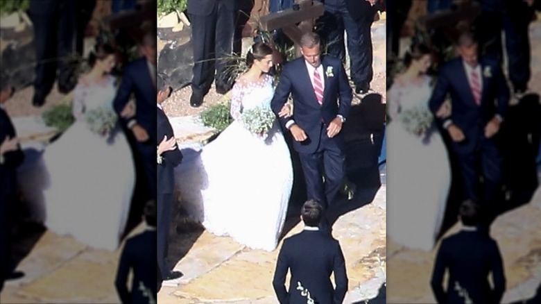 Allison Williams wedding day picture