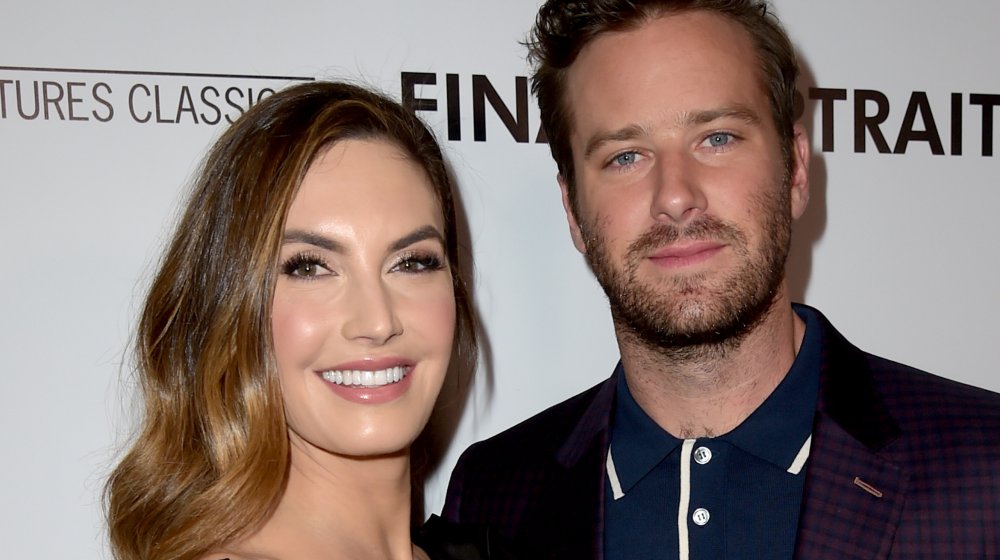 Armie Hammer and Elizabeth Chambers