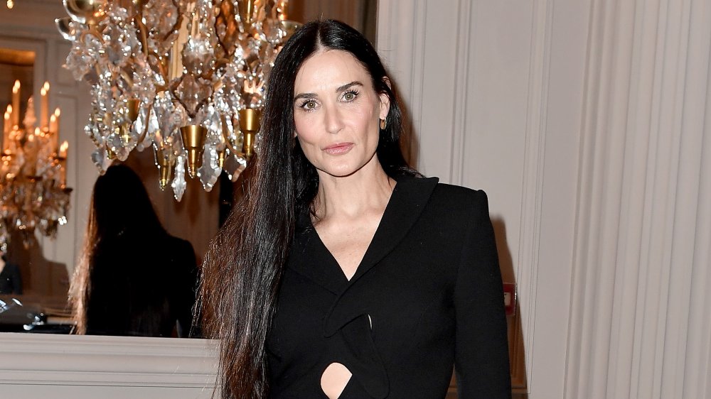This Is Why Demi Moore Stole Rihanna's Lingerie Show