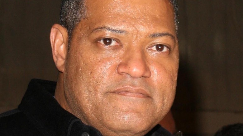 Laurence Fishburne at the CSI anniversary party in 2009. 