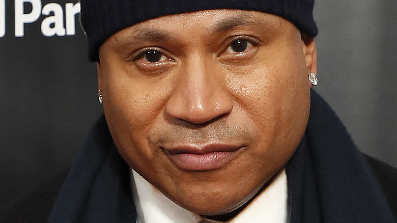 LL Cool J gazing in front