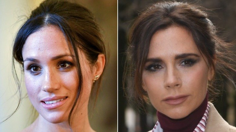 Meghan Markle and Victoria Beckham