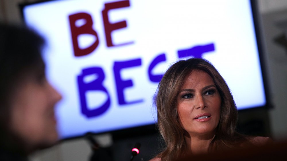 Melania and Barron Trump