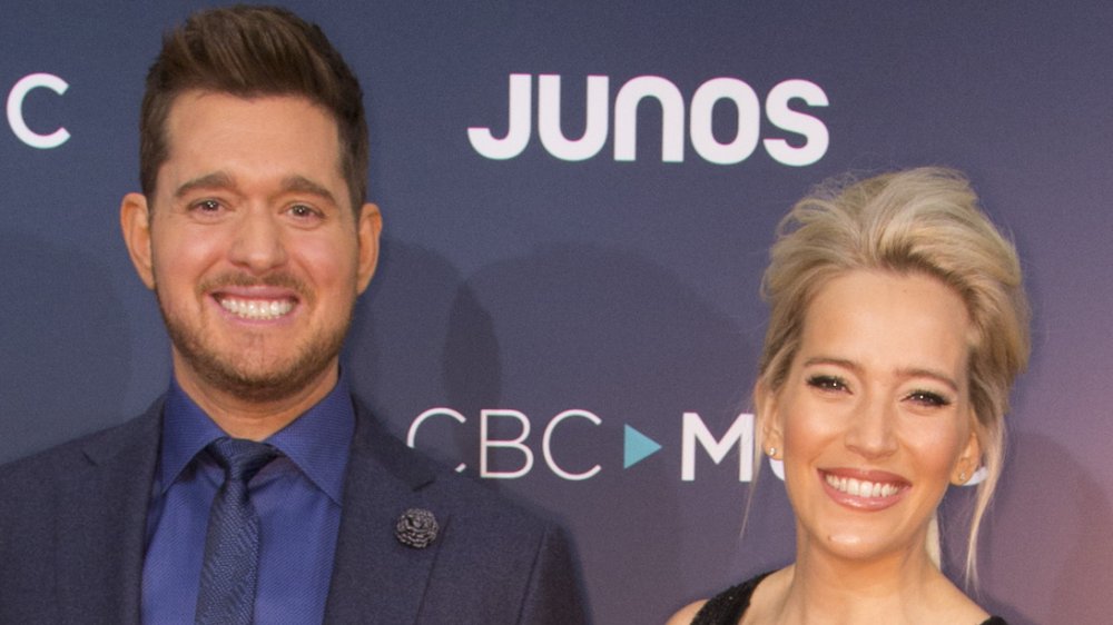 Michael Buble and Luisana Lopilato