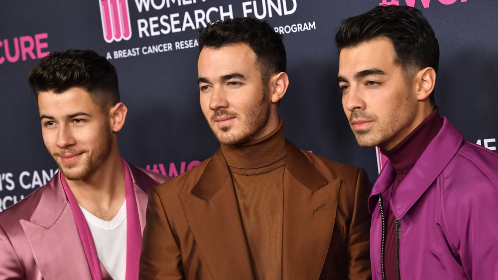 The Jonas Brothers on the red carpet
