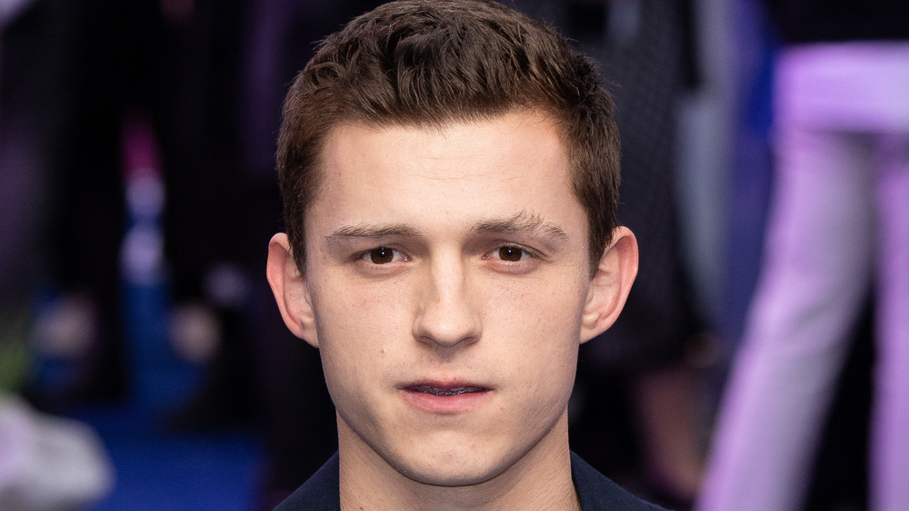 Tom Holland on red carpet