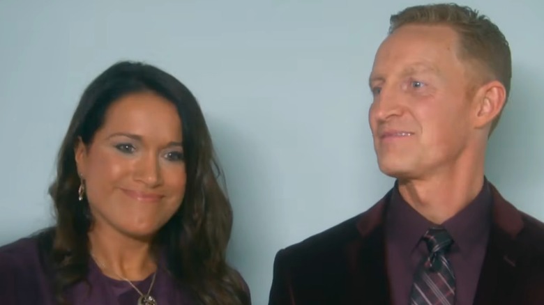 Deena Murphy and Timothy Sullivan looking disappointed at the renovations