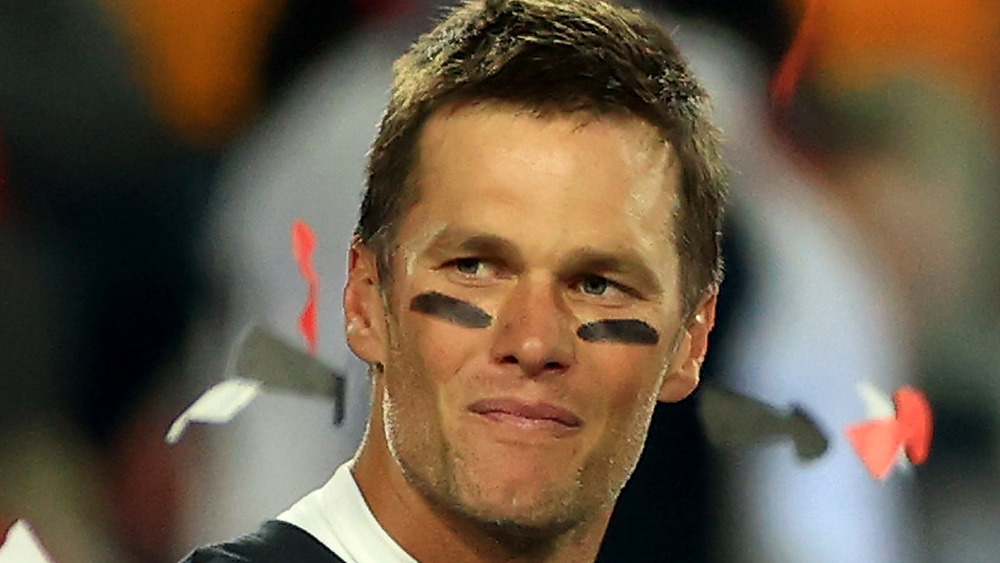 Tom Brady smiling