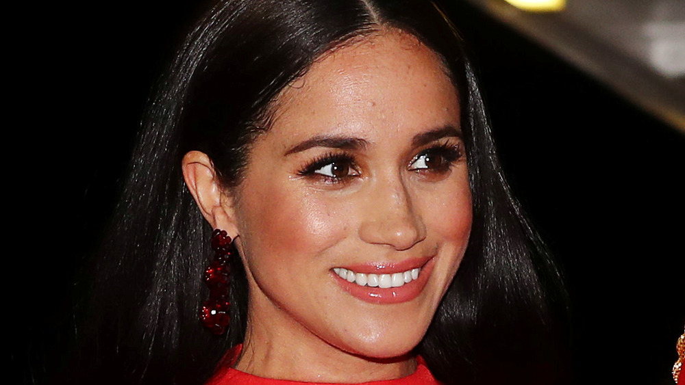 Meghan Markle in red