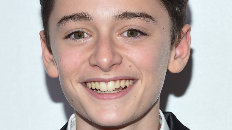 Noah Schnapp smiling