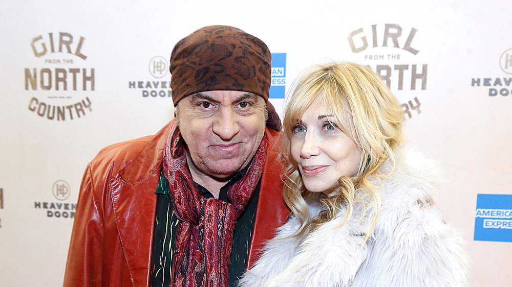 Steven Van Zandt and his wife Maureen on the red carpet