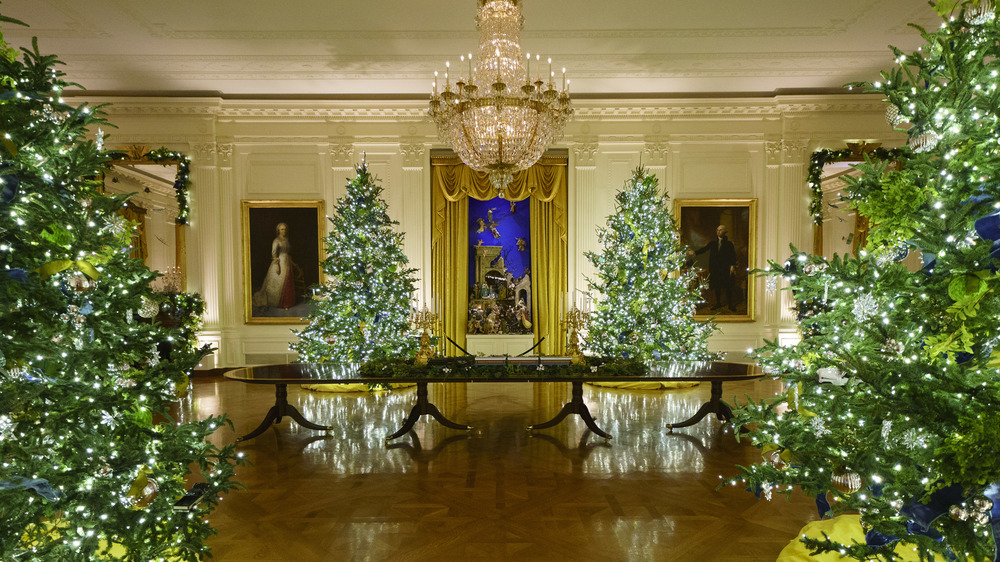 White House Christmas trees