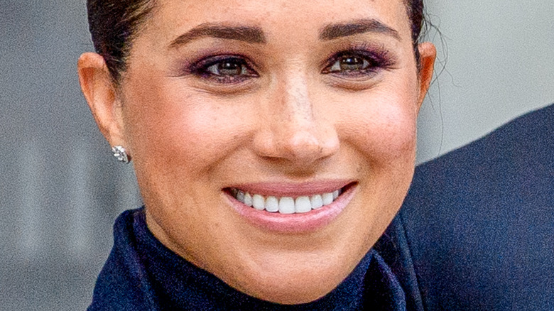 Meghan Markle smiling