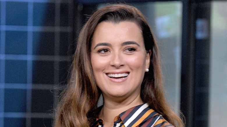 Cote de Pablo smiles for the camera