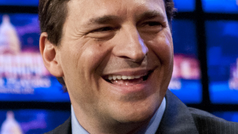 David Faber at rehearsal before taping 'Jeopardy! Power Players Week' in 2012