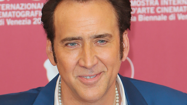 Nicolas Cage on the red carpet