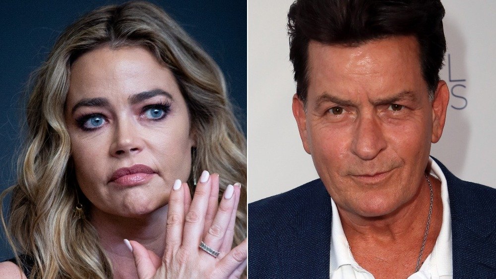 Denise Richards and Charlie Sheen