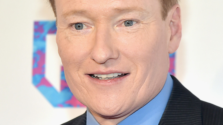 Conan O'Brien on the red carpet