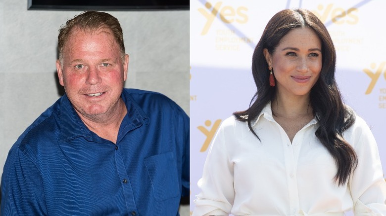 Thomas Markle Jr. and Meghan Markle