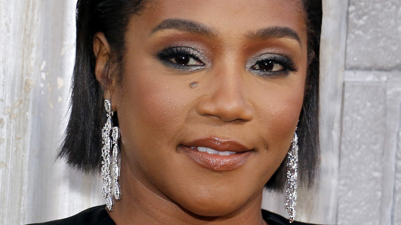 Tiffany Haddish posing