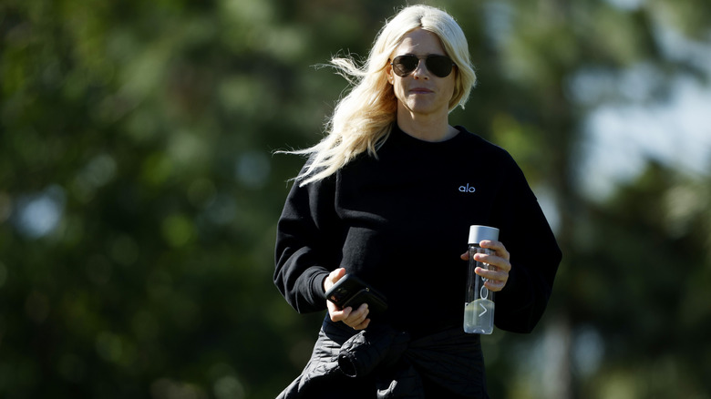 Elin Nordegren at the Lost Lake Golf Club