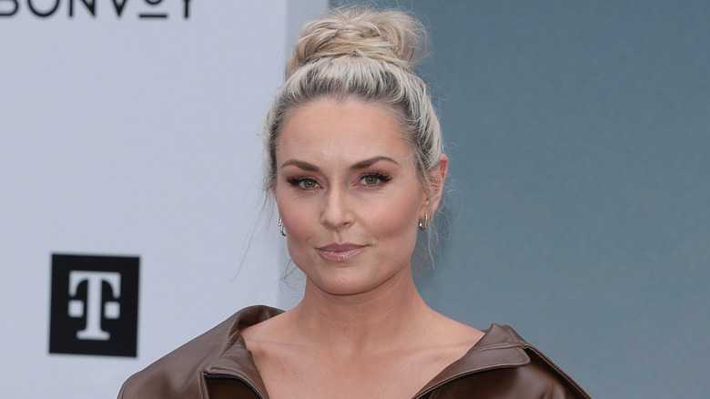 Lindsey Vonn at the F1 Movie premiere
