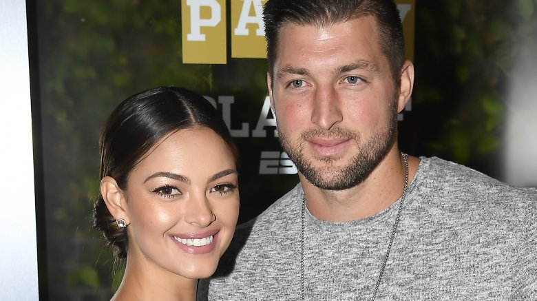 Tim Tebow and Demi-Leigh Nel-Peters