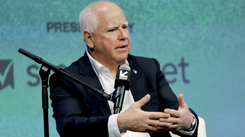 Tim Walz at the 2025 SXSW Conference and Festival