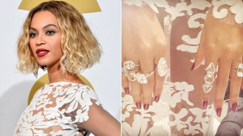 Beyonce wearing $10 million worth of jewels