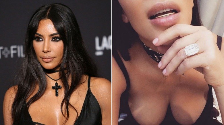Kim Kardashian's engagement ring