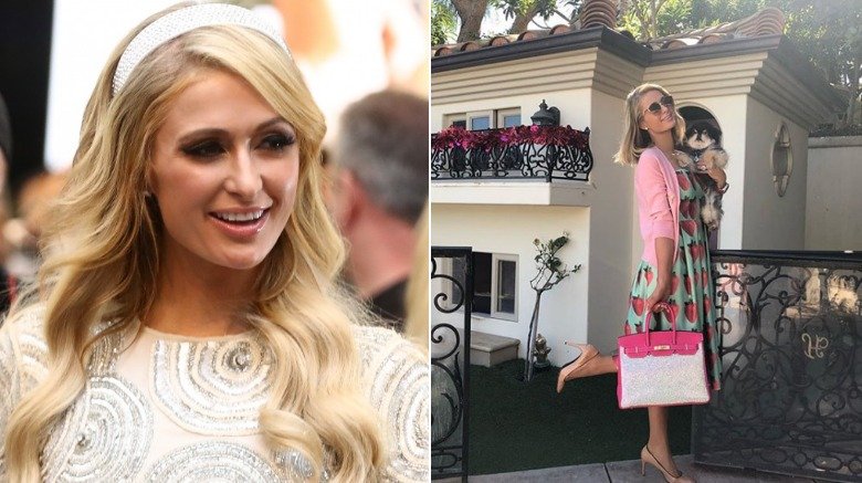Paris Hilton and her dog mansion