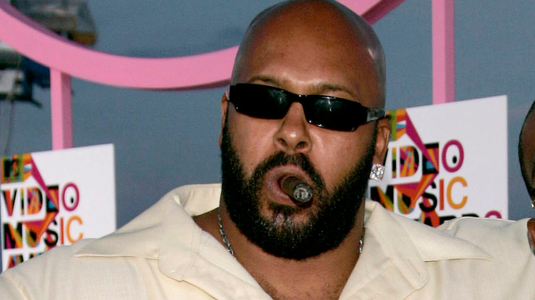 Suge Knight posing