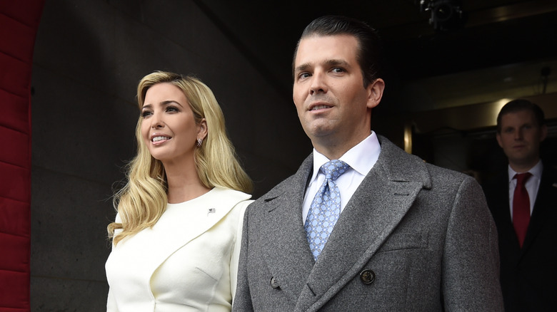 Ivanka Trump and Donald Trump Jr. 