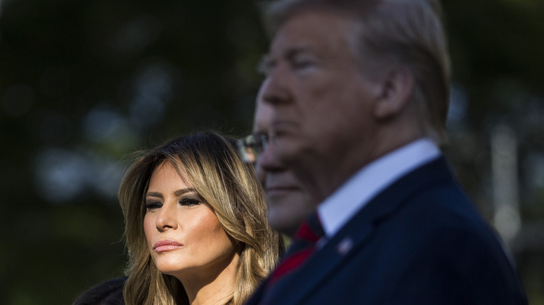 Melania Trump and Donald Trump