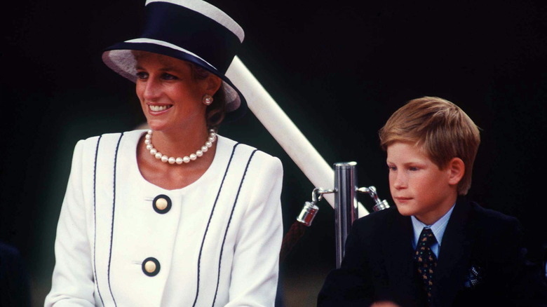 Princess Diana and Prince Harry