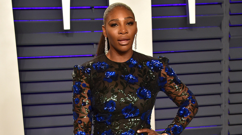 Serena Williams on the red carpet in 2019