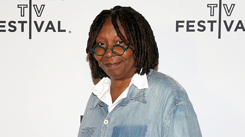 Whoopi Goldberg smiling