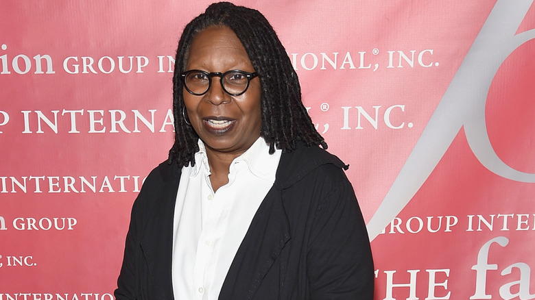Whoopi Goldberg talking