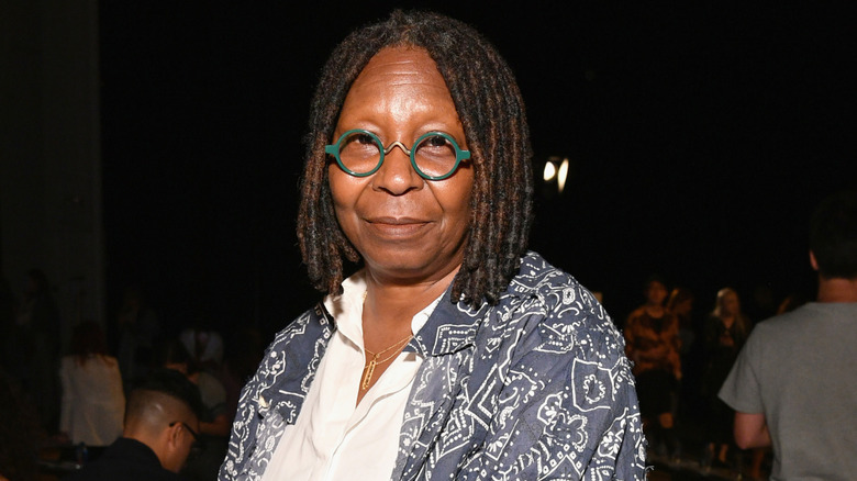 Whoopi Goldberg smiling
