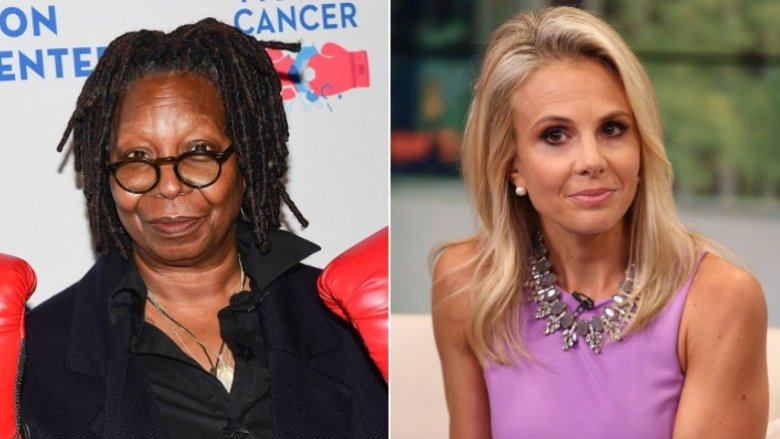 Whoopi Goldberg and Elisabeth Hasselbeck