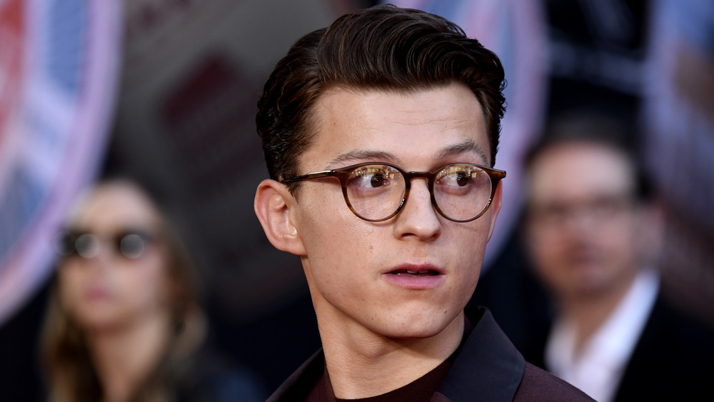 Tom Holland at the Spider-Man: Far From Home premiere