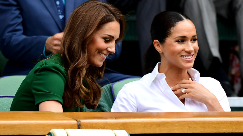 Kate Middleton and Meghan Markle