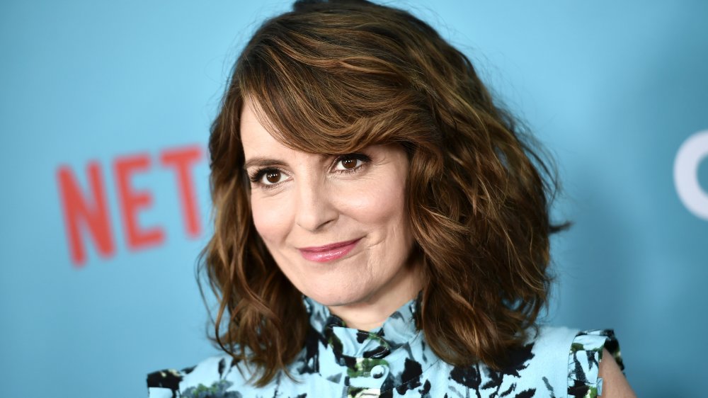 US actress Tina Fey attends the world premiere of "Wine Country" at the Russian Tea Room in New York City