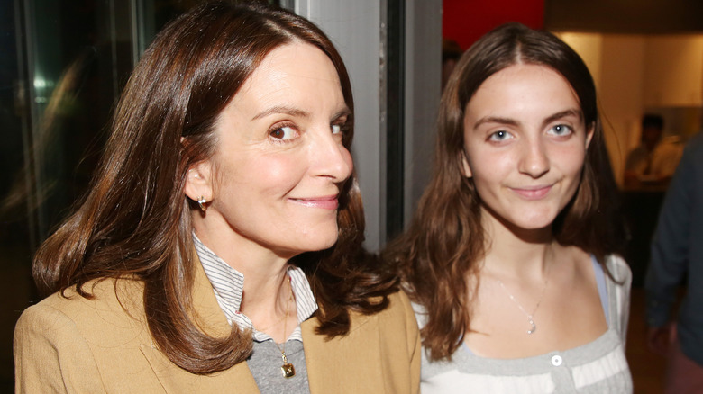 Tina Fey and Alice Richmond smiling.