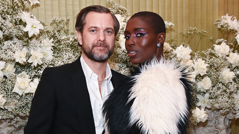Joshua Jackson and Jodie Turner-Smith at an event