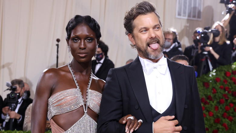 Jodie Turner-Smith and Joshua Jackson on the red carpet